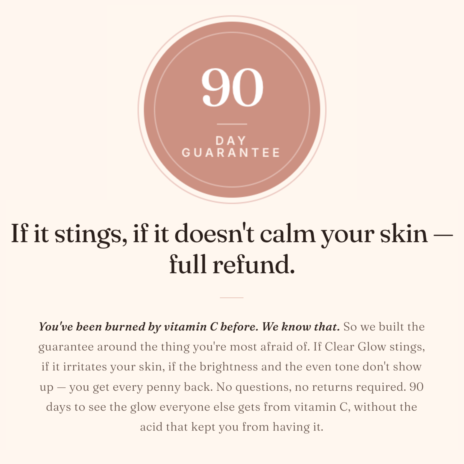 Clear Glow Stabilized Vitamin C Serum